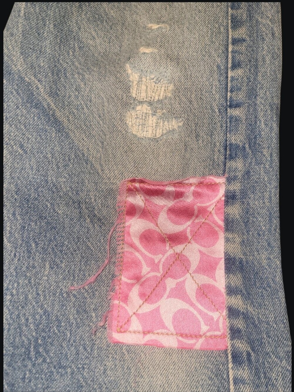 RARE Vintage Coach Legacy Limited Edition Denim Jeans #79/100 - Picture 8 of 10